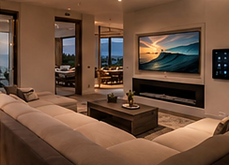 Networking equipment installed for a hillside estate above avocado groves in Carpinteria
