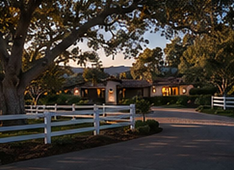 Discreet security and networking equipment for a private Hope Ranch estate