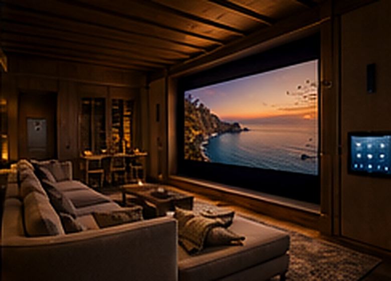 Security and networking equipment for a large Montecito estate property